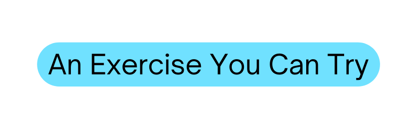 An Exercise You Can Try